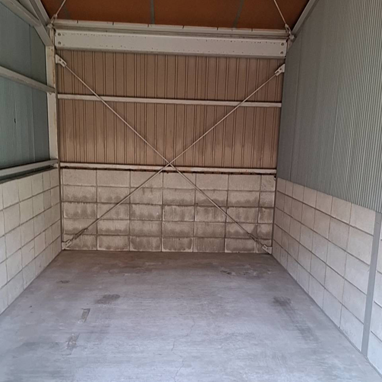 ガレージ片付け後・清掃完了